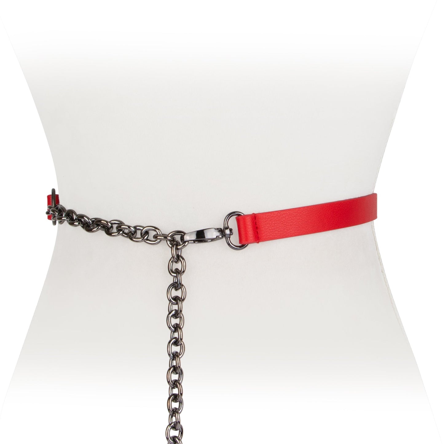 Leather Chain Belt