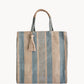 Dora Jute Tote Bag - Pale Green