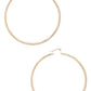 Metal Hoop Earring