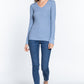 Long Slv V-neck Thermal Top