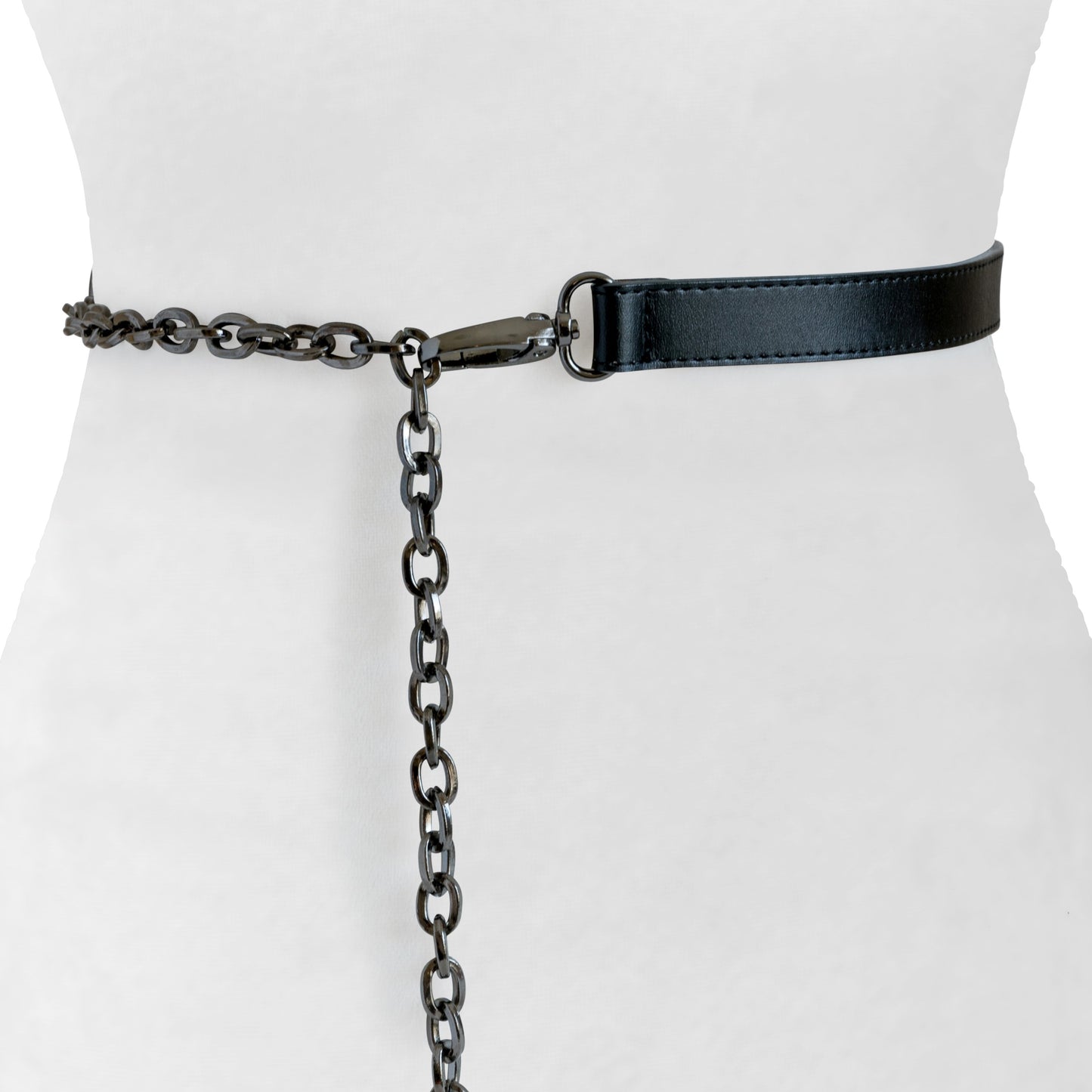 Leather Chain Belt