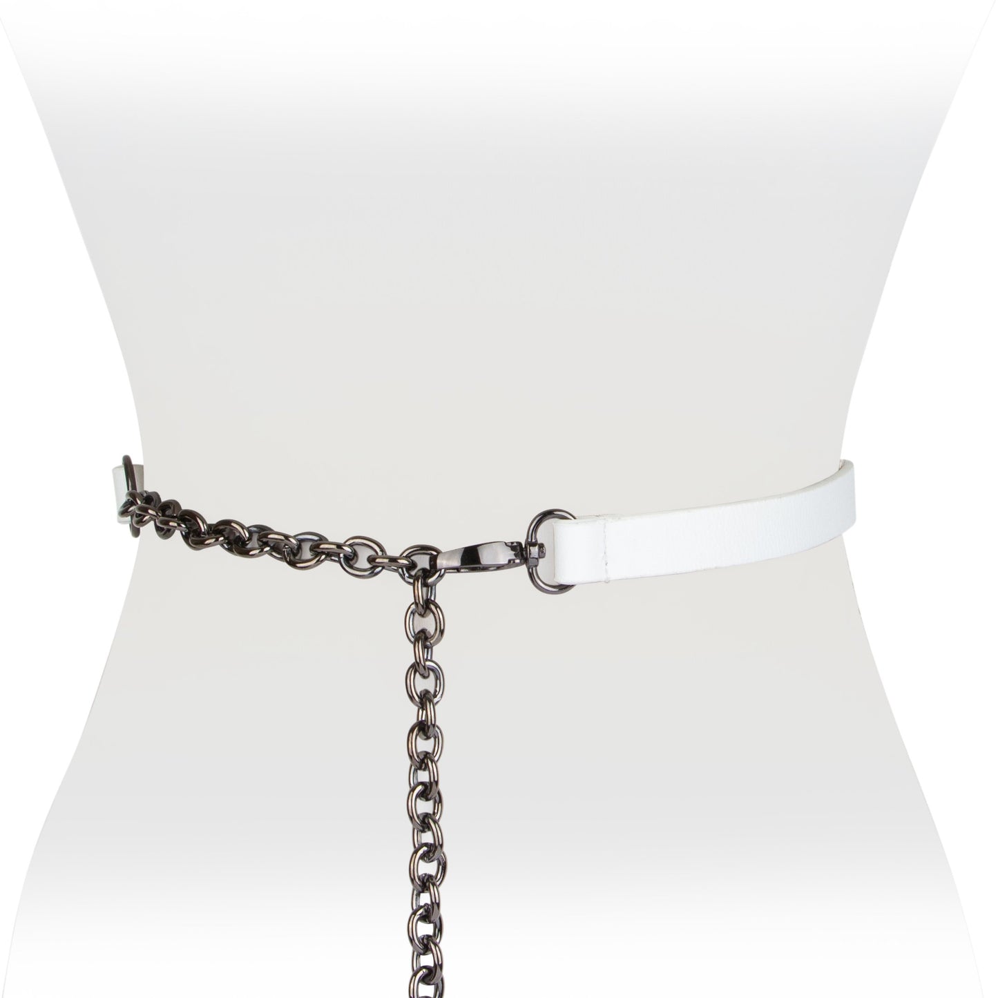 Leather Chain Belt