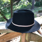 "The Sunrise Dreamer" Hat in Classic Black