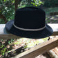 "The Sunrise Dreamer" Hat in Classic Black